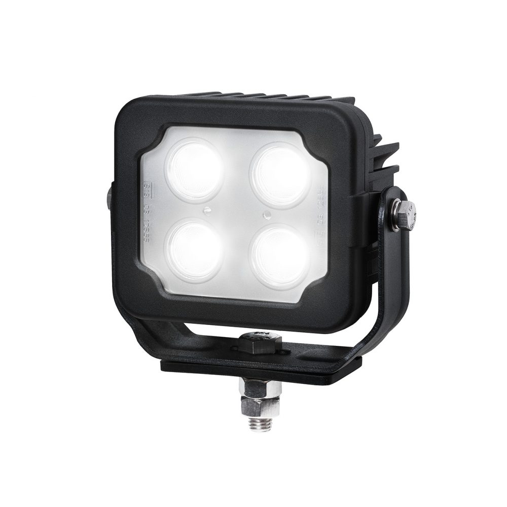L125 Work Light Lit Angle View