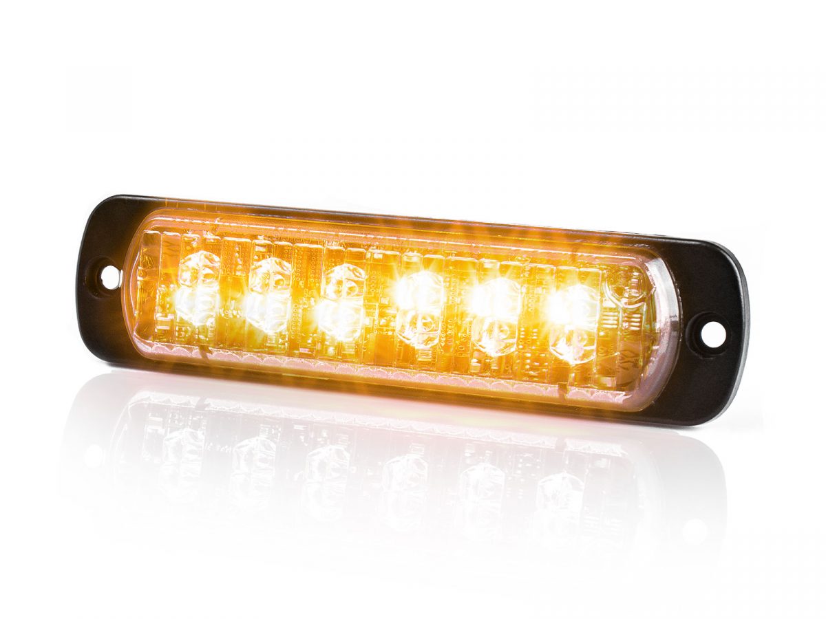 L52 2C Lamp Dual Colour Amber Lit Angle View
