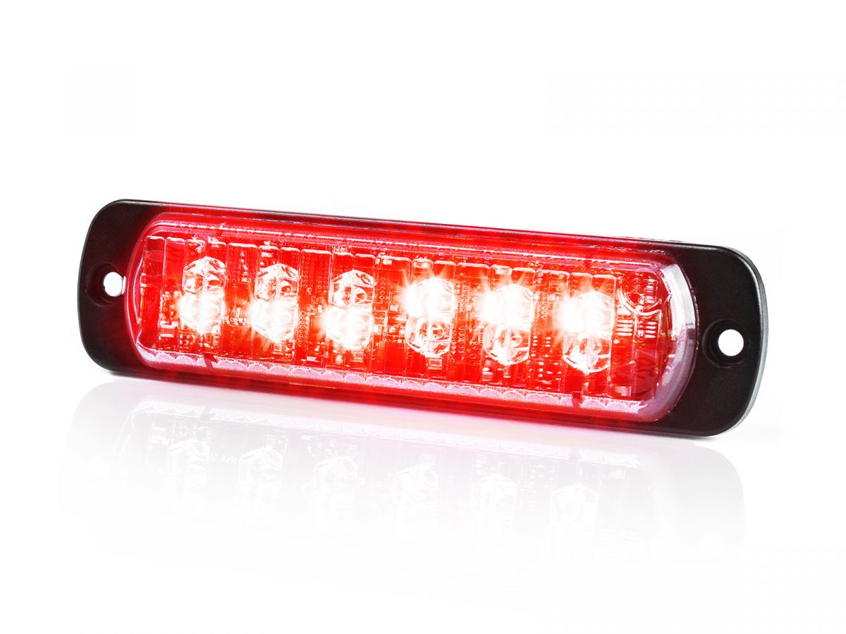 L52 2C Lamp Dual Colour Red Lit Angle View