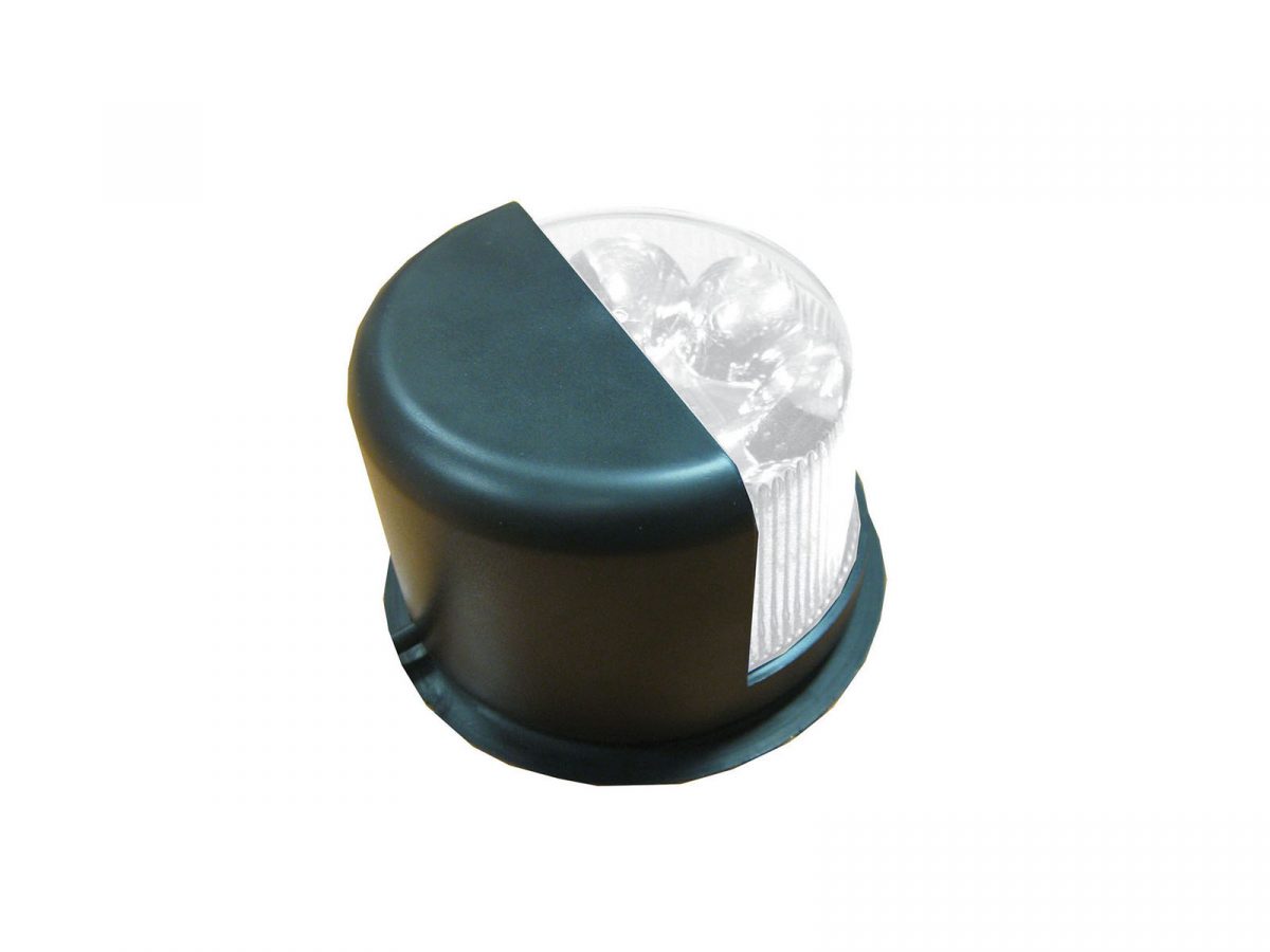 Anti-Glare Half Cover with Clear LED Beacon