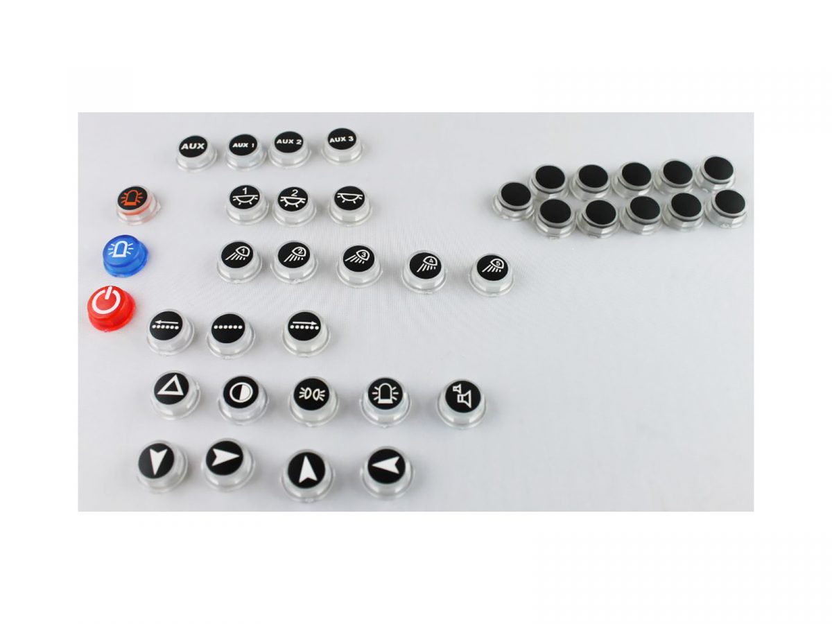 Spare Buttons for 12 Button Control Panel