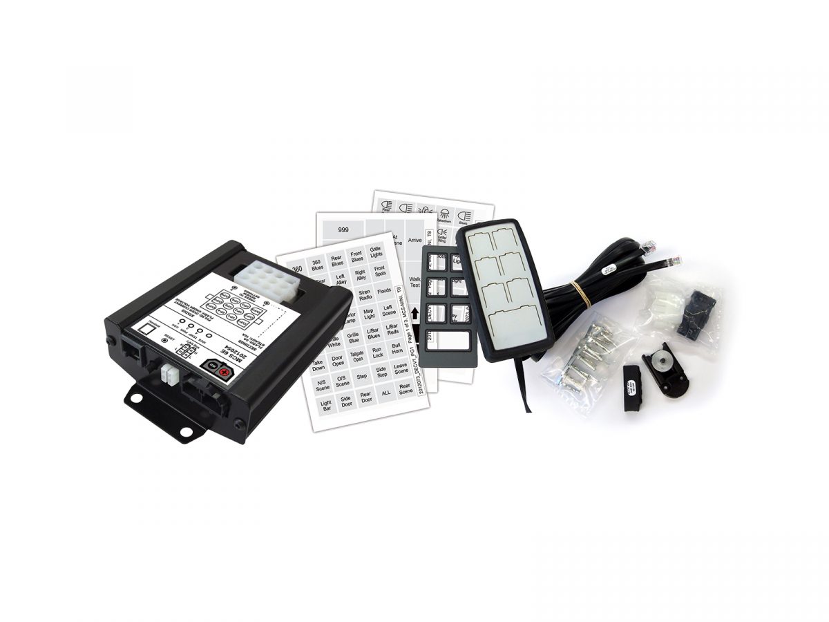 Mini Control System - 6-Way Control Unit & 7 Button Handset Full Kit