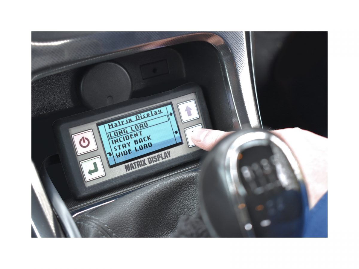 Traffic Commander - Programmable LED Matrix Display Controller In Situ Centre Console
