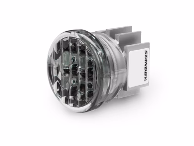 L88 Lampa Blå med tonad lins