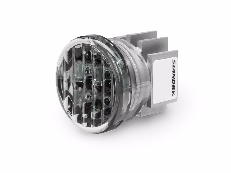 L88 Lampa Blå med tonad lins