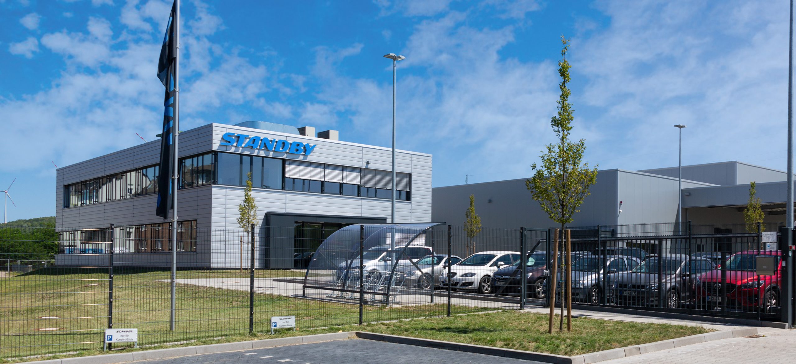Das Gebäude der Standby GmbH
