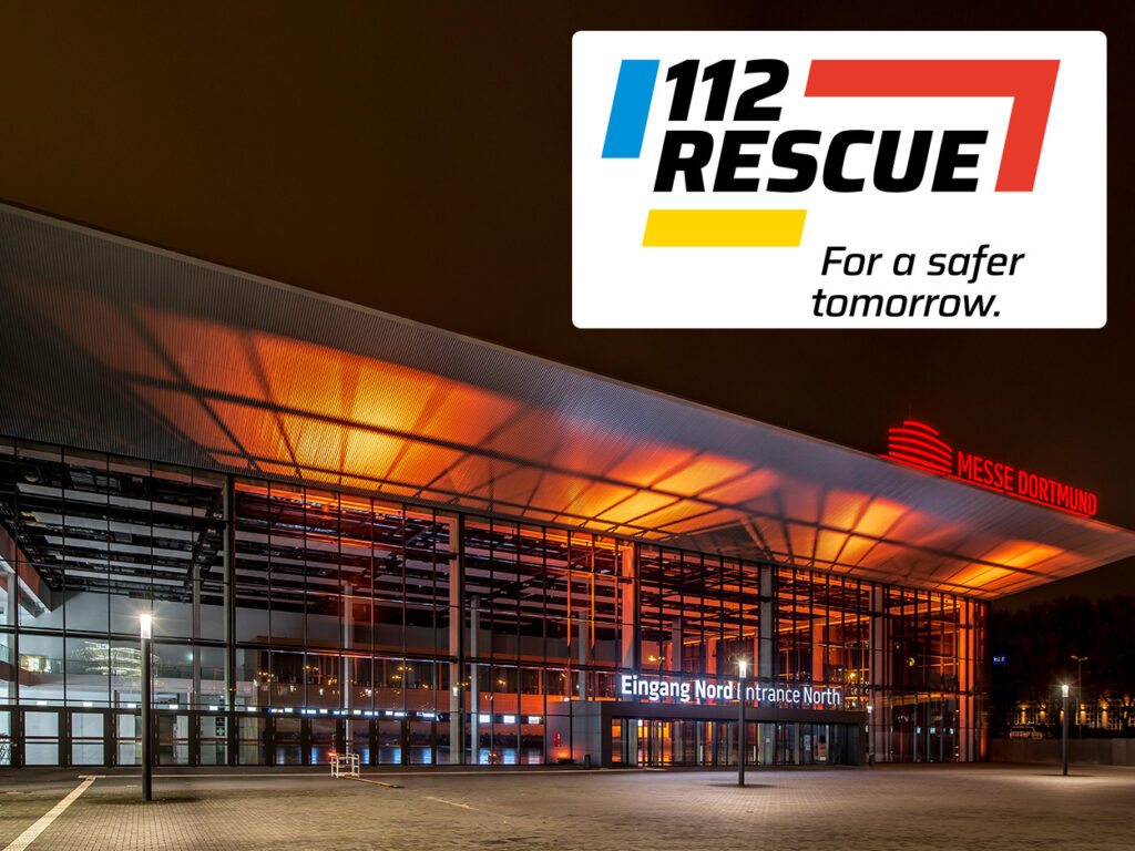 112 Rescue Logo Messen