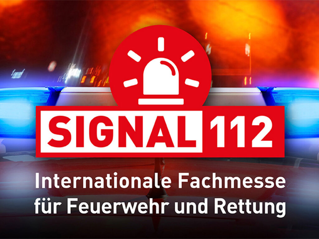 Signal 112 Logo Messen