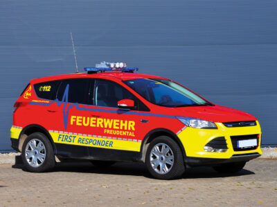 First Responder der Feuerwehr Freudental