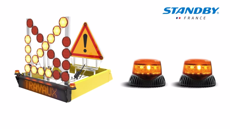 Option Gyroled M130 Orange pour ensemble de toit