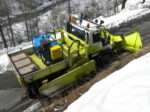 Camion chasse-neige Gyrophare orange bleu triangle
