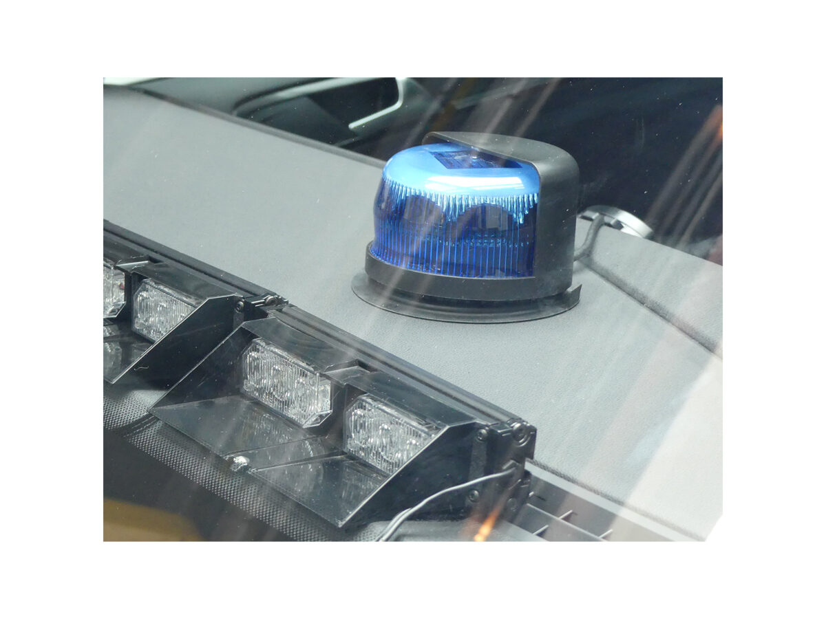 Demi coiffe pour gyrophare à led Gyroled Mercura avec feux LED