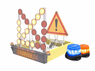 Option Gyroled M80 ou M130 sur ensemble de toit