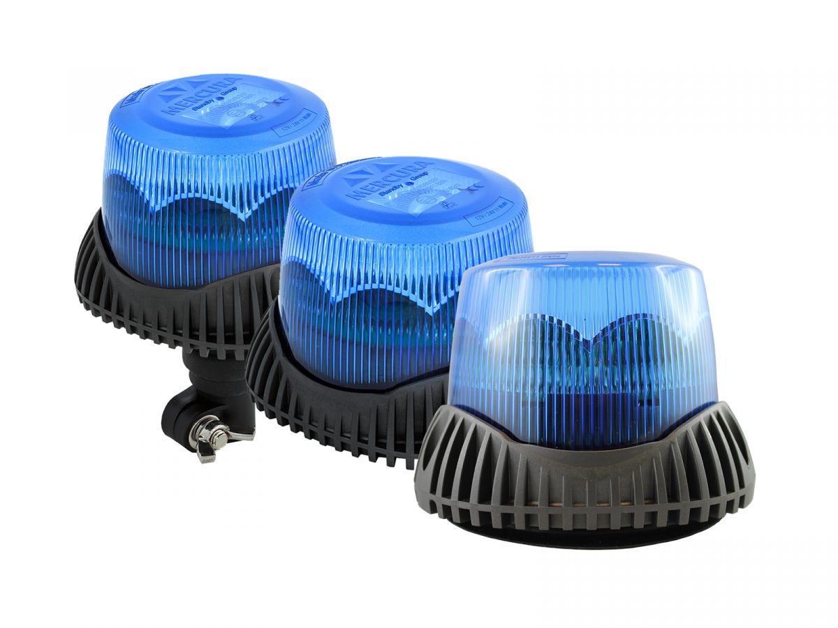 Gyrophare à LED bleu Gyroled M80