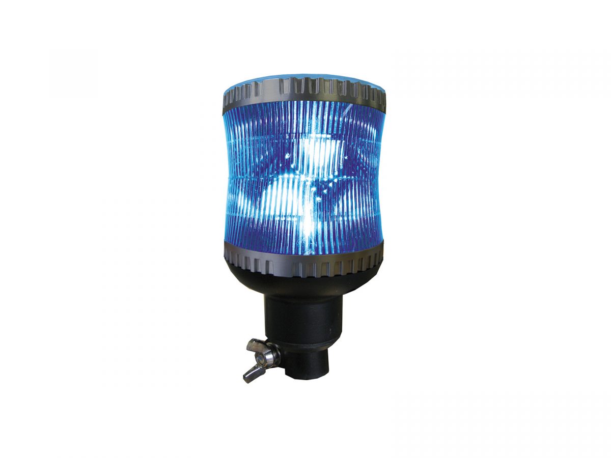 Gyrophare gyroled classe 2 bleu hampe