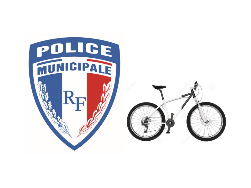 Kit complet sérigraphie police municipale Vélo
