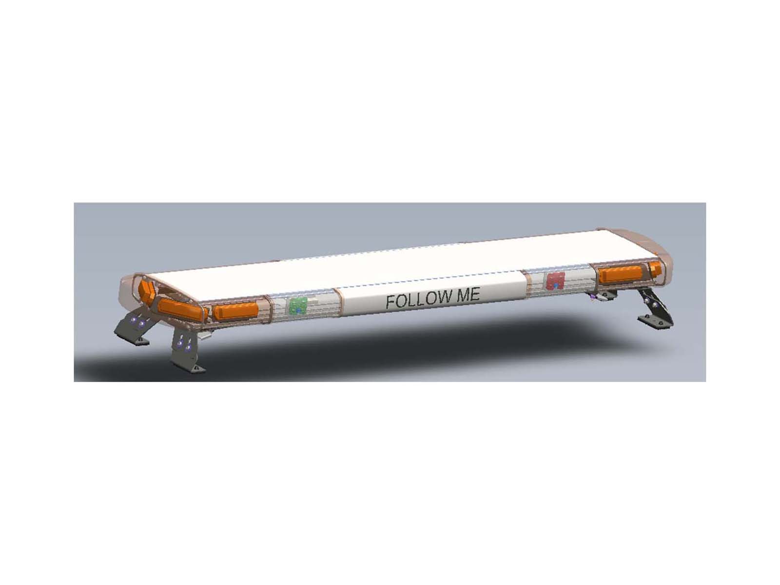 Rampe de signalisation lumineuse pour aéroport VEGA vert et rouge FOLLOW ME