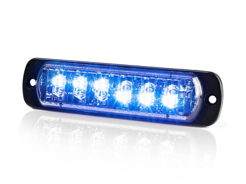 Feux de pénétration et d'alerte à LED L52 bleu