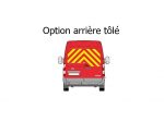 Kit prédécoupés sérigraphie rouge jaune arrière tôlé