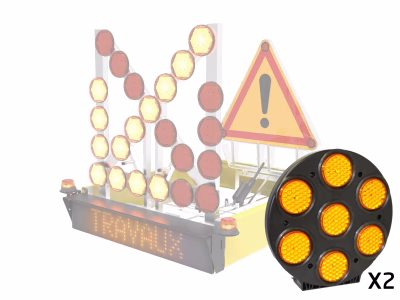 Option 2 feux d'alerte