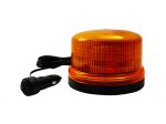B16 Atom LED Beacon - Low Profile with 11 Built-In Flash Patterns Amber Unlit Super Magnetic