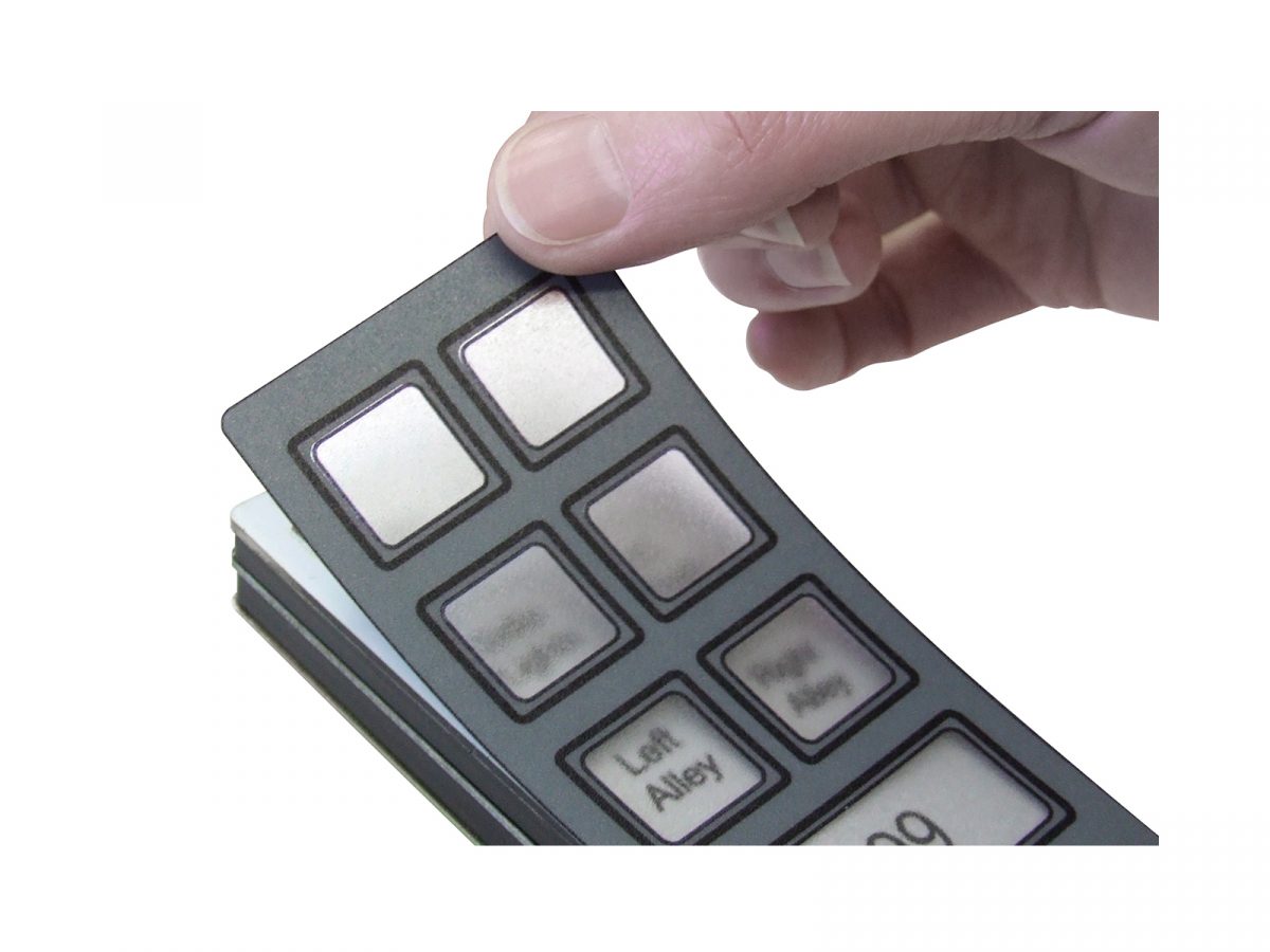 Mini Control System - 6-Way Control Unit & 7 Button Handset Legend Cover Application