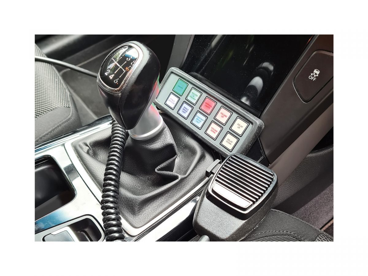 High Power Auto Recall Unit for Public Address Microphone In Situ with Handset