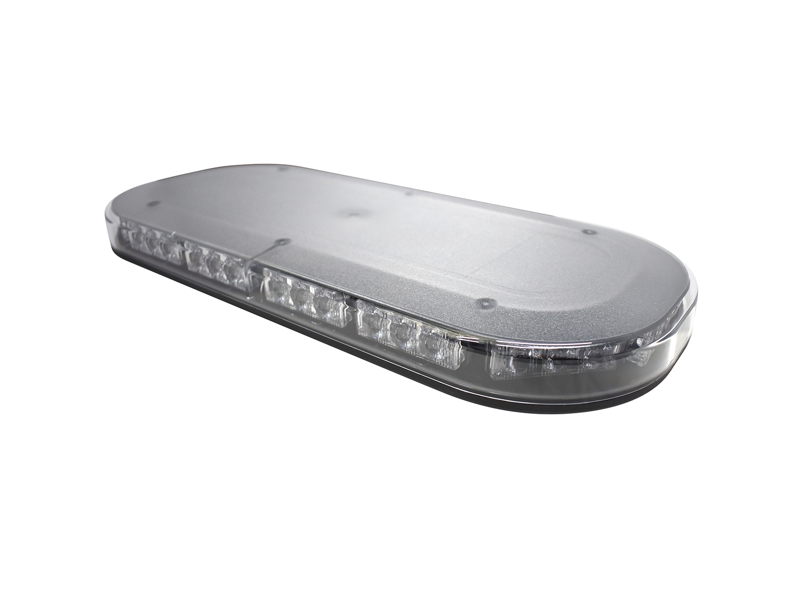 Microbar-EX LED Mini Lightbar Clear Unlit Angle View