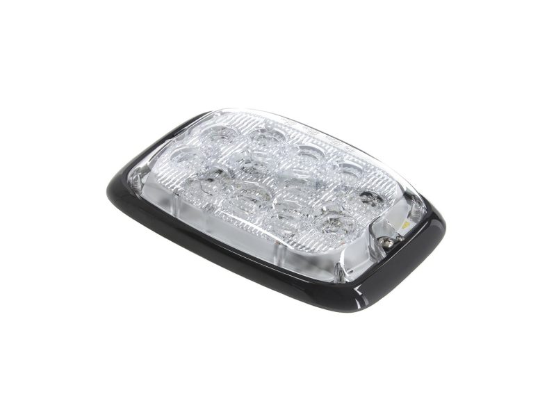 R6 Responder Series 12-LED Clear Lens Module Angle View Unlit