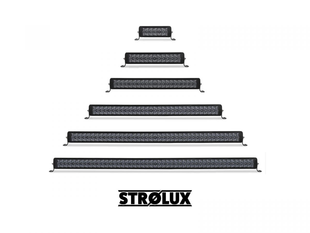 Strølux Double Row LED Work Light Bar 5W Osram Double Row Group