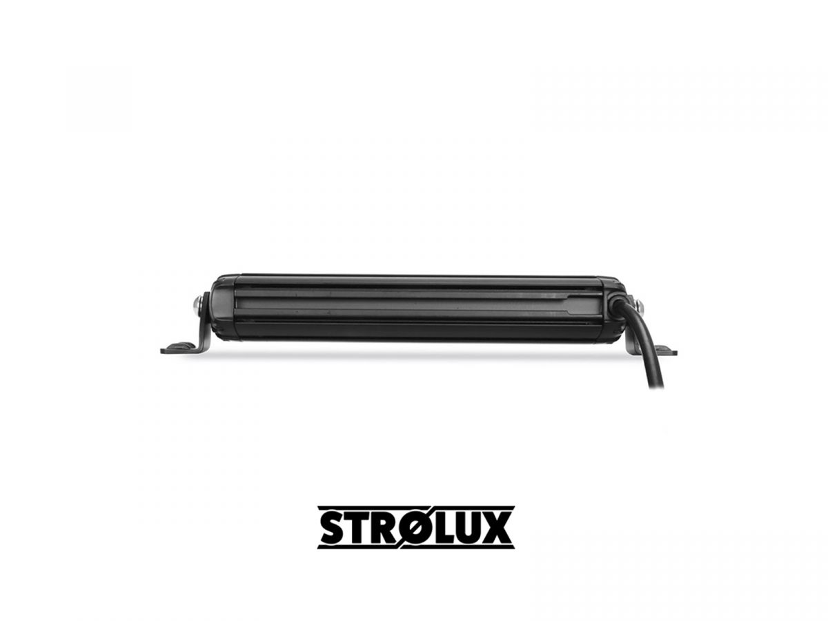 Strølux Single Row LED Work Light Bar 5W Osram Reverse View