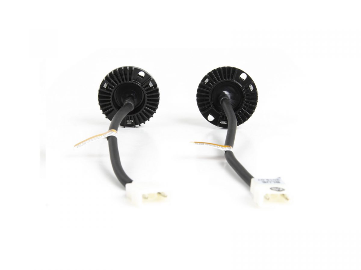 Covert LED Modules T.R.I. 360º - Pair (HAL09) Reverse View with Cables Unlit