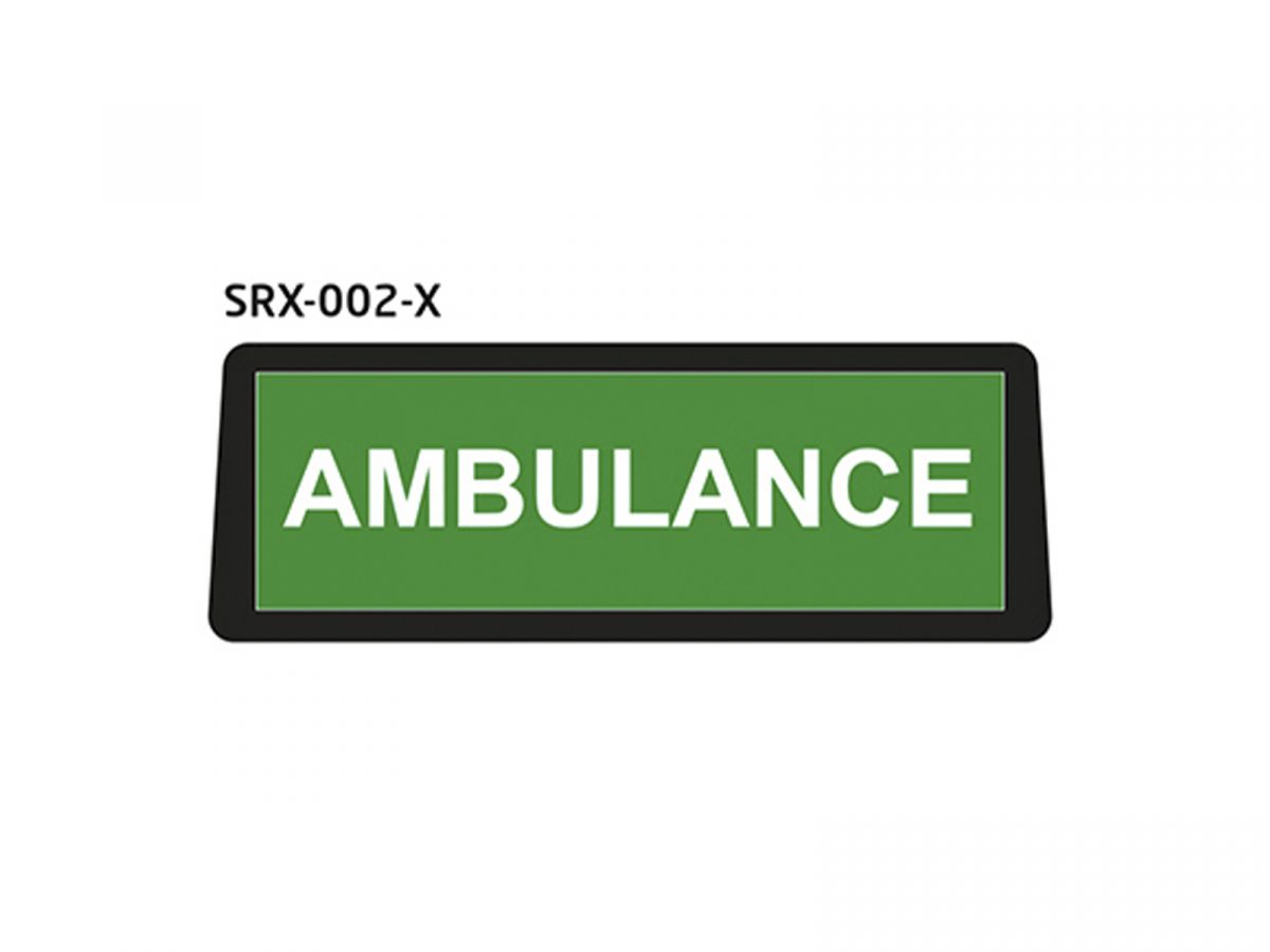 Safe Responder X - LED Visor Sign Ambulance