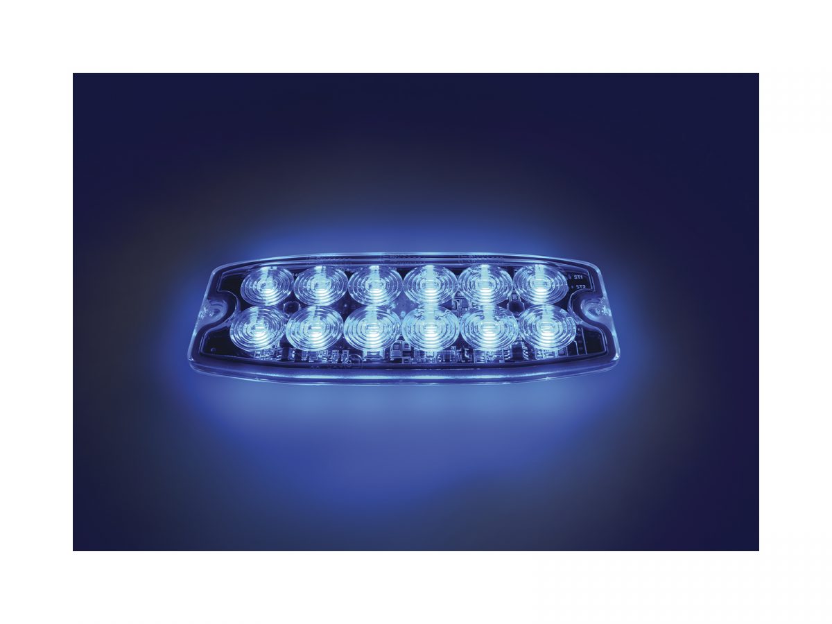 Zephyr Ultra-Slimline 12-LED Blue Module Lit