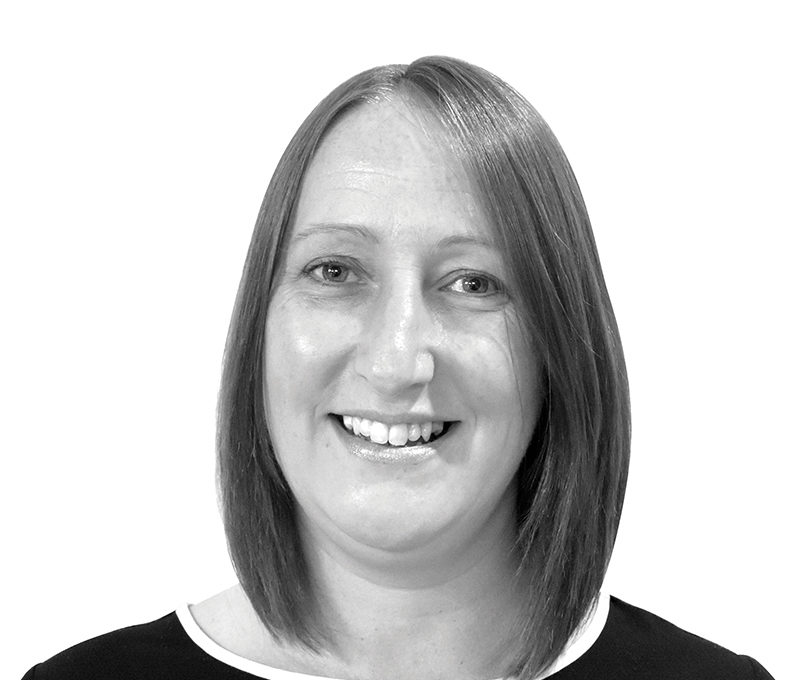 Emma Lewis is Standby RSG's Accounts Administrator, this is her black and white headshot.