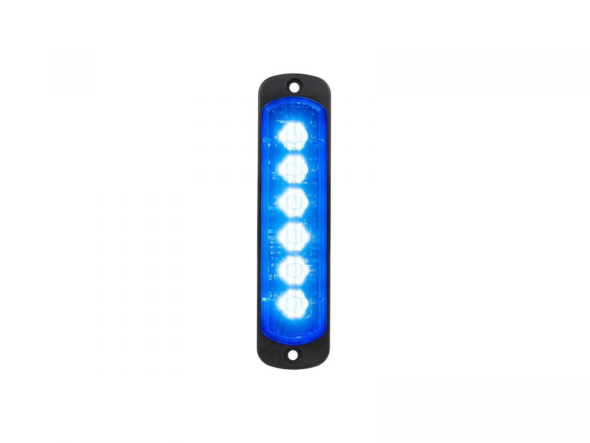 L52 LED Lamp Single Colour Blue Vertical Front View