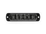 L52 LED Lamp with Smoked Lens Unlit Horizontal Front