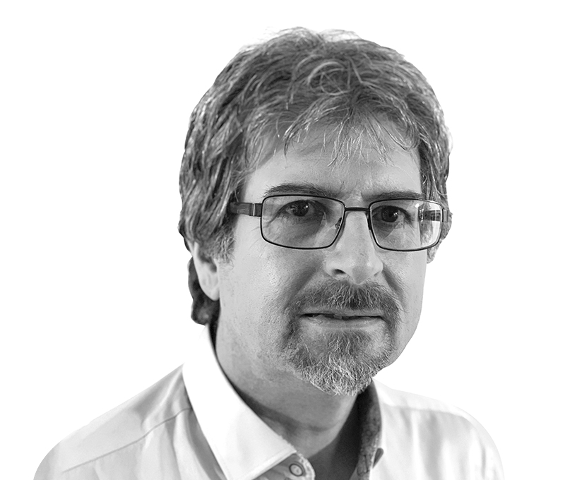 Stuart Braybrooke is Standby RSG's Business Development Manager & Tech Team Lead, this is his black and white headshot.