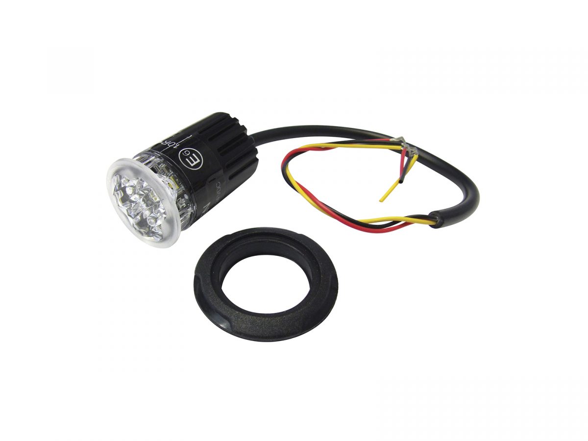 Micro Blast Low-Profile 3-LED Module Kit View with Gasket
