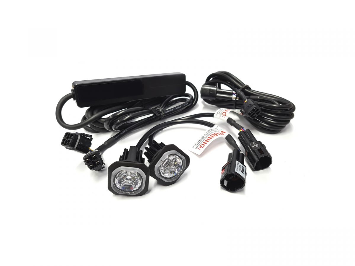 Micro Burst Low Profile LED Modules Full Kit with Cables