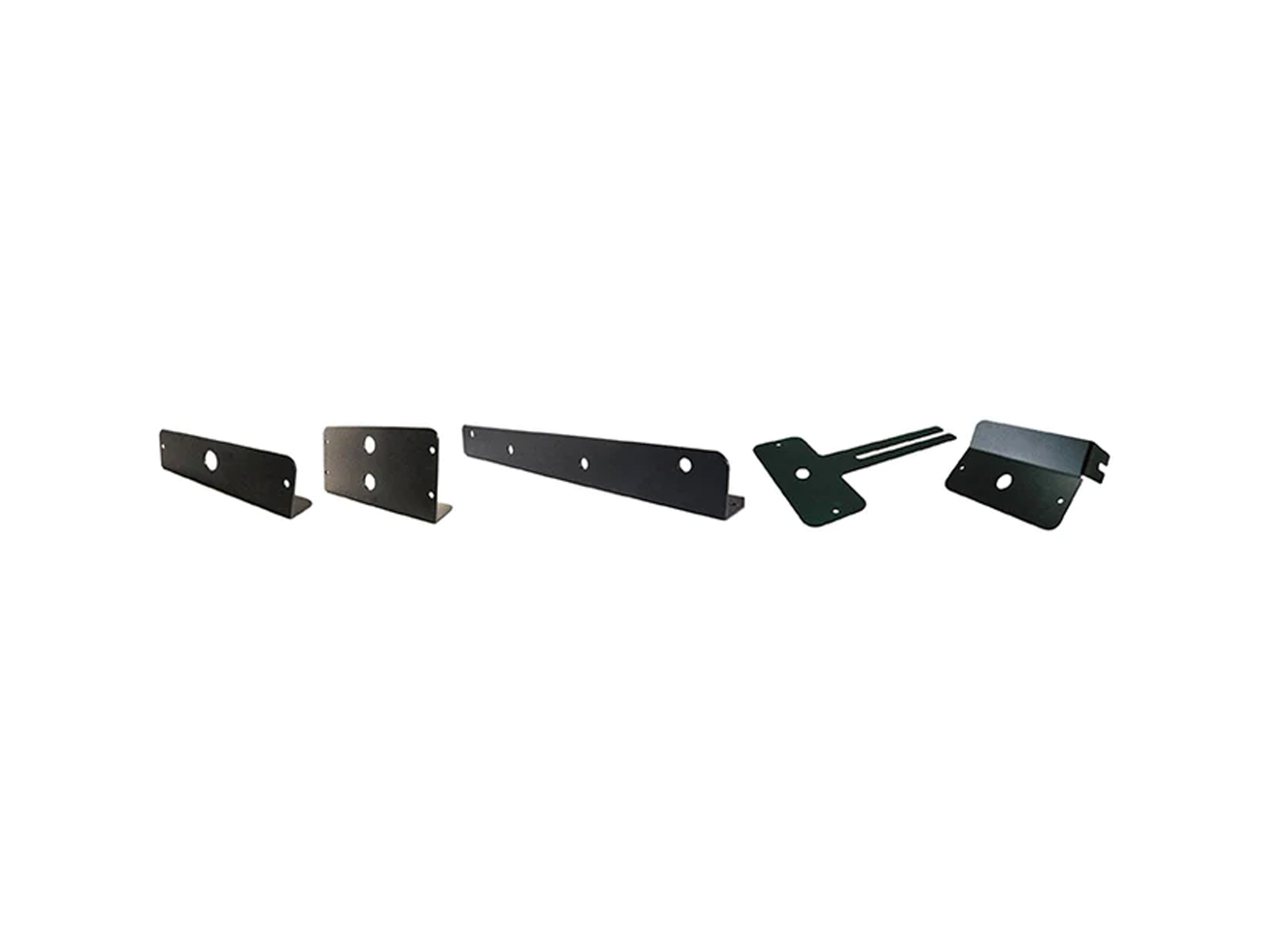 Mini Stealth Mounting Brackets Group of 5 Angle Shot