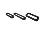 Mini Stealth Rubber Mounting Boots Angle View - 3-Way, 6-Way and 12-Way