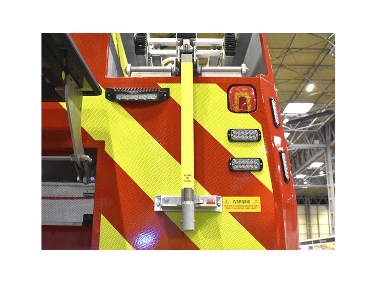 2 x Super-Thin 12-LED Units In Situ on Fire Appliance