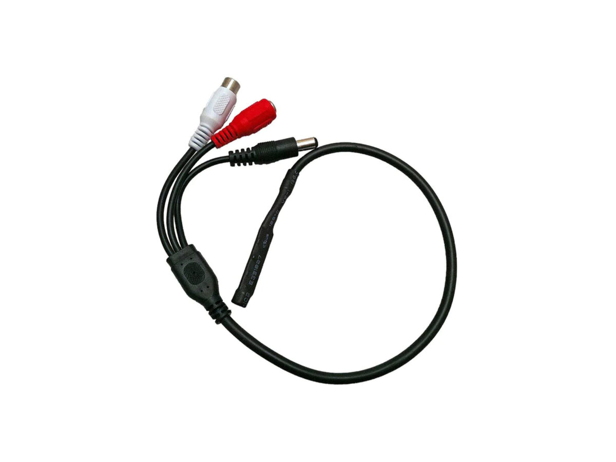 AEX-S-MIC-1 Discreet Audio Microphone with Connectors