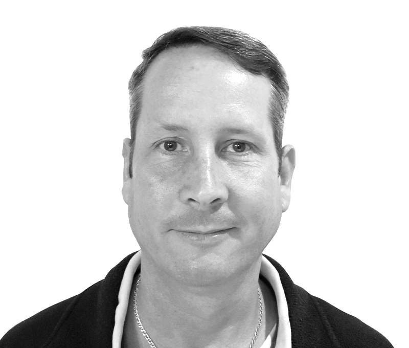 Ivan Kaminski is Standby RSG's Technical Administrator, this is his black and white headshot.