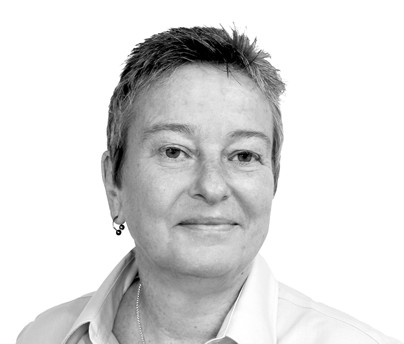 Kath Pearson is a Standby RSG Key Account Manager, covering the South West area, this is her black and white headshot.