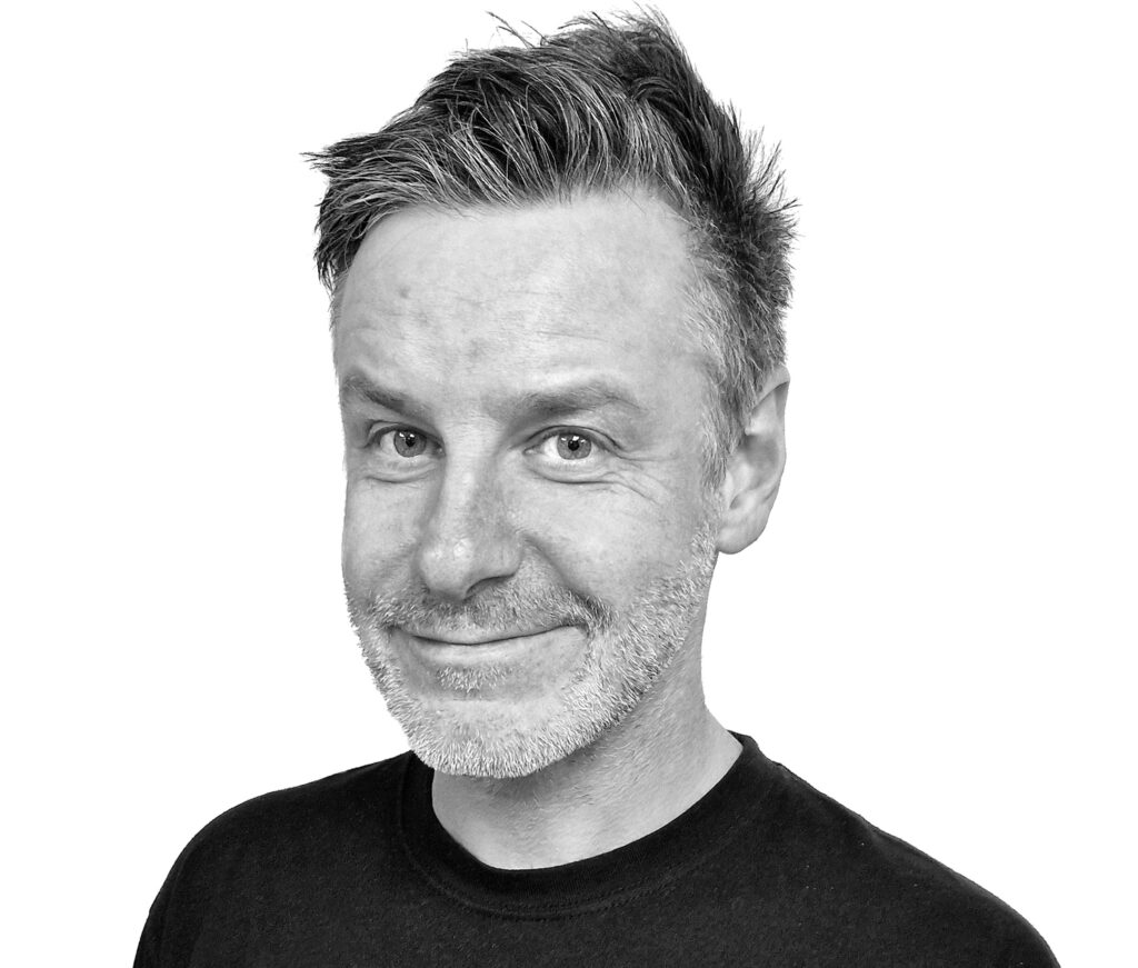 Darren Challinor is a Standby RSG Workshop Operative, this is his black and white headshot.