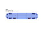 Hurricane LED Lightbar Option 1 Specification Illustration Blue Lens