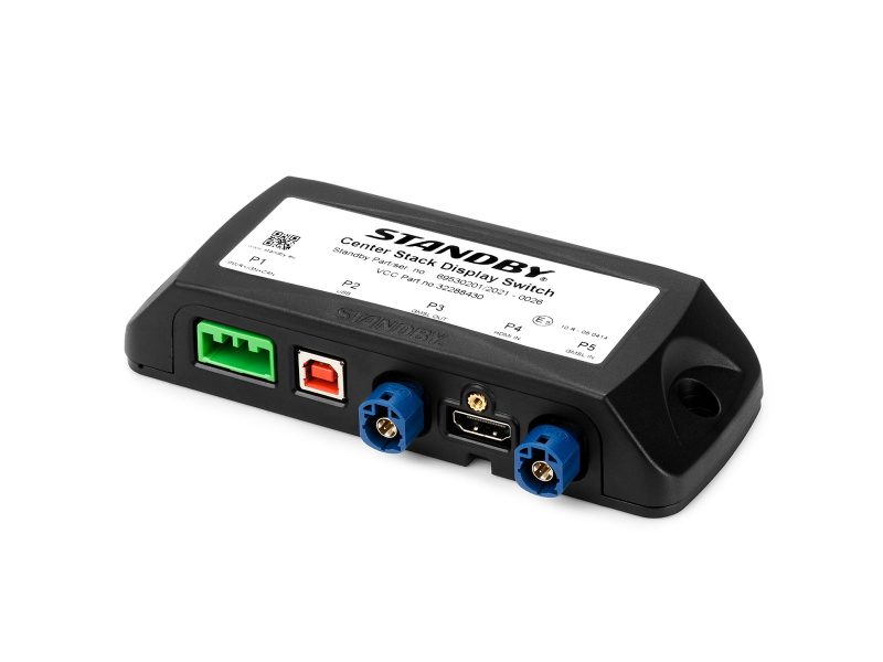 Centre Stack Display Switch Angle View