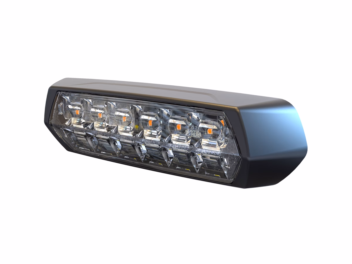 SceneMax Unlit LED in Black Bezel - Front Angle view isolated on white background